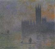 Claude Monet Houses of Parliament,Fog Effect oil on canvas